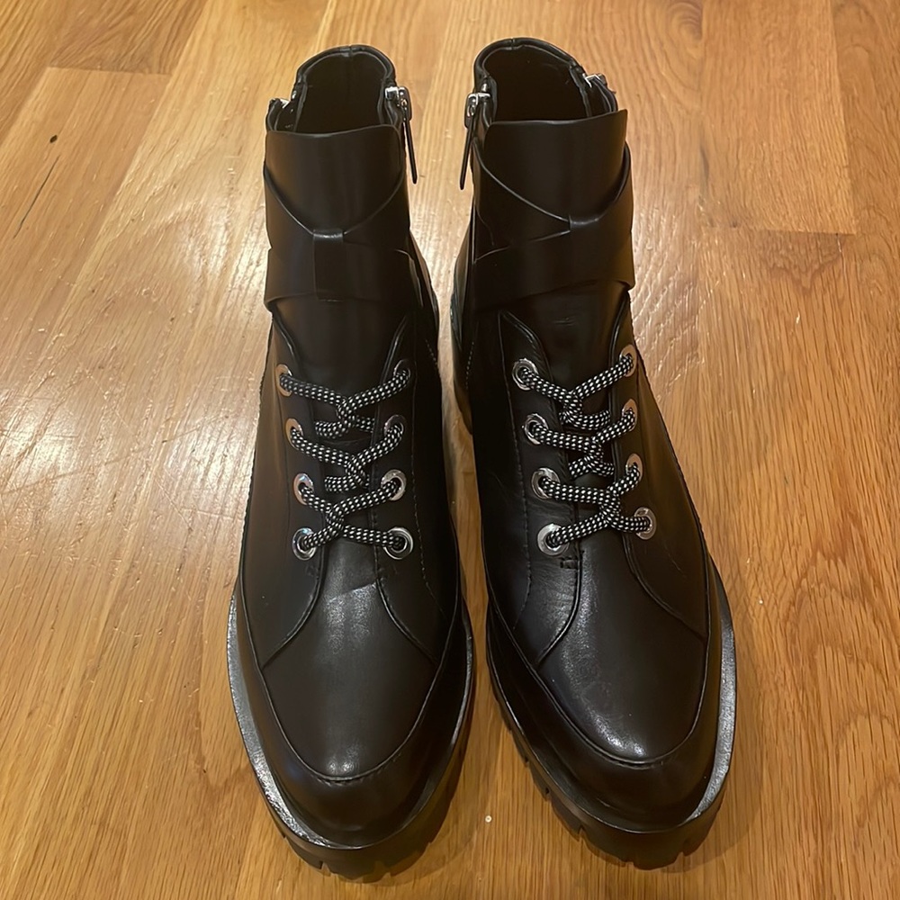 BRAND NEW UNWRAPPED PHILIP LIM COMBAT BOOTS